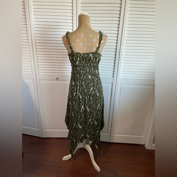 Derek Heart Green boho dress - Picture 5 of 7